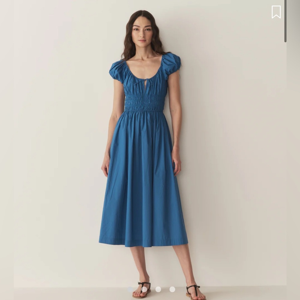 Doen Quinn Dress, Size L in Cobalt